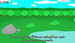 Library romance with tomni in anime hentai.