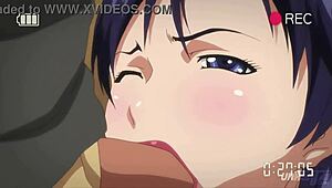 Husband discovers wife's hentai porn star secret with intense banging