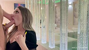 pov amateur called a slut and fucked her after epic blowjob