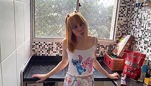 stepdad wanted my tight ass as the main course after coffee