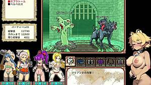 feeling the thrill in this dungeon game with bitches