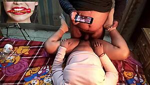 Indian bhabhi fucks hard with loud moans at work