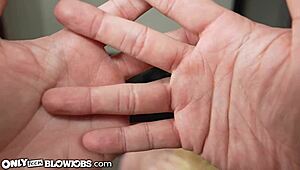 Dixie Lynn Shocks Stepdad With Deep Blowjob Skills