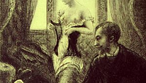 Vintage erotic drawings collection