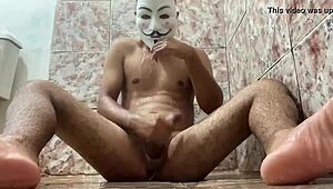 The young guy gets guided masturbation leading to cumshot