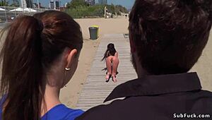 uhh, im bare spanish slave, walked on streets, so embarassed