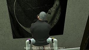 Second Life Ep 11 - Space Roller with Old and Young Blowjob