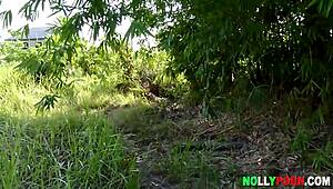 Krissyjoh Meets Lucy For Hard Fucking In Bush During Site Check.