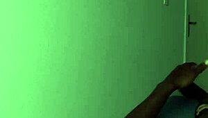 Slut Waits to Ride Big Black Cock Until Dawn