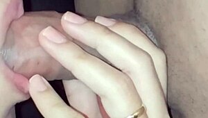 damn, my wife just craves every drop of cum in her mouth