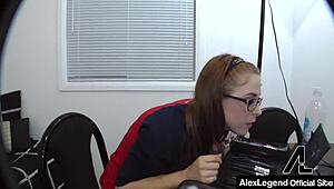 Busty stepsister Penny Pax gets birthday dick