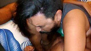 Macho Men Horny After Work In Sheer Orgy