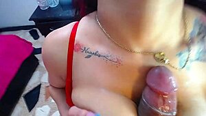 No mercy for my throat in deepthroat 😩