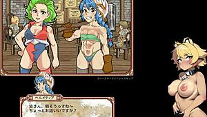 feeling the thrill in this dungeon game with bitches