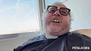 Putalocura - Young Alice Biancci Feels Deep Shame Under Father Damián's Dirty Lesson