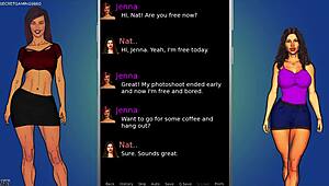 Cuckold Husband Watches Man Grope Wife's Big Ass in 3D Hentai