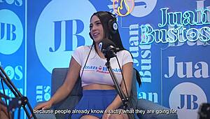 Hey, Florizqueen, how did that sex machine make you cum so hard on Juan Bustos podcast?