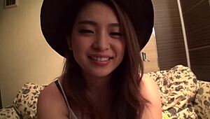 hey arisa-chan, your wet pussy gets slicker with every rub!