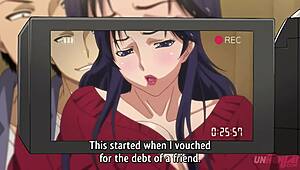 Husband discovers wife's hentai porn star secret with intense banging