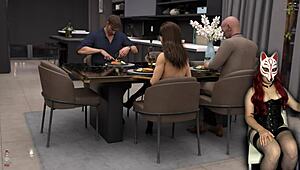 steps of debauchery 37 with footjob under the desk