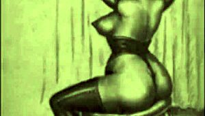 Vintage erotic illustration brings back steamy memories. Love this retro vibe! 😍