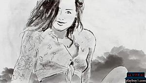 i watched the czech milf beauty anetta keys do a solo striptease and rip her clothes off