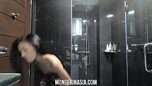 Hey, watch this skinny 18-year-old take a giant cock!