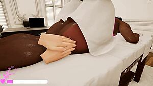 Hot Massage Therapy Ends in Sex