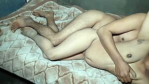 indian desi slim bhabhi gets ass fucked hard by devar in private room chudai