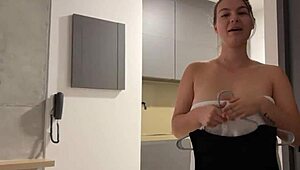 petite step sister 18 years old bangs stepdad while mom’s out, gets creamy pussy load from liatovar