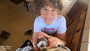 stepmom tries wild stuff she never imagined! 😲