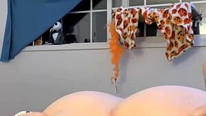 Doggystyle Anal Action With Pussy Play And Big Clit Fingering