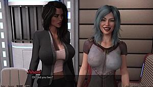 Stranded In Space 110 - Busty Ebony Milf Jealous After Fucking Her Friends