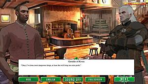 The witch fulfills the fuck wish with blowjob and sex