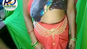 Desi aunty gets doggy style pounding in a quick village romp