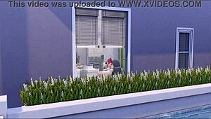 My Goth Girlfriend: The Sims 4 Futa Adventure Unfolds