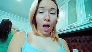 I Convinced Her To Clean The Kitchen In Cosplay