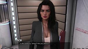 Stranded In Space 110 - Busty Ebony Milf Jealous After Fucking Her Friends