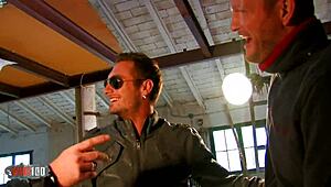 ginger hell's crazy threesome with ian scott and leo galvez