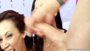 Man, banging four cheerleaders at once is pure retro madness! 🔥