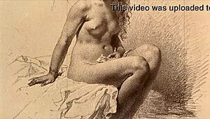 复古色情插图卡通热辣到爆脑！