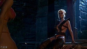i experienced an intense futa sex scene with minthara in baldur's gate 3, feeling every thrust deeply