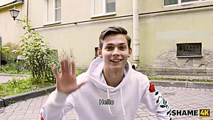 Shame4k Boy Seduces Cougar with Penis Flash for Sex!