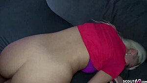 German Teen 18+ Fucked Hard After McFit Sport Session