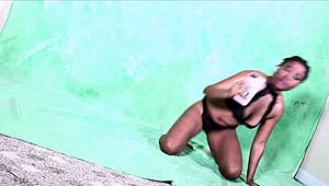 Behind the scenes, nina rivera and don whoe get naughty in 4k 😜