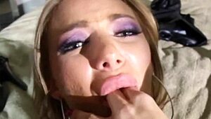 hyperporn 4- juelz ventura with pov deepthroat spandex blowjob gagging choking