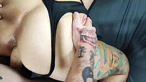 Horny Girlfriend Studies with Gay Friend, I Join to Fuck Both Hard