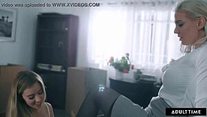 女同老板Haley Reed向娇小18+实习生屈服