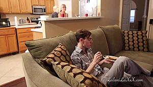 Female Training Session With Glasses And Roleplay