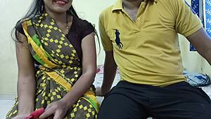 indian maid cleans her boss's cock hair in hindi audio